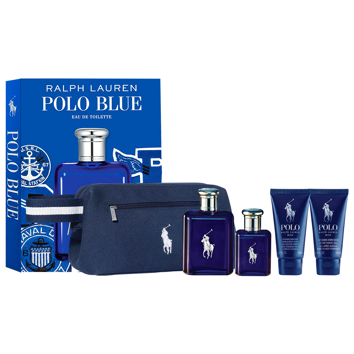 Polo Blue Ralph Lauren Polo Aftershave Splash Shave Gel Polo Blue