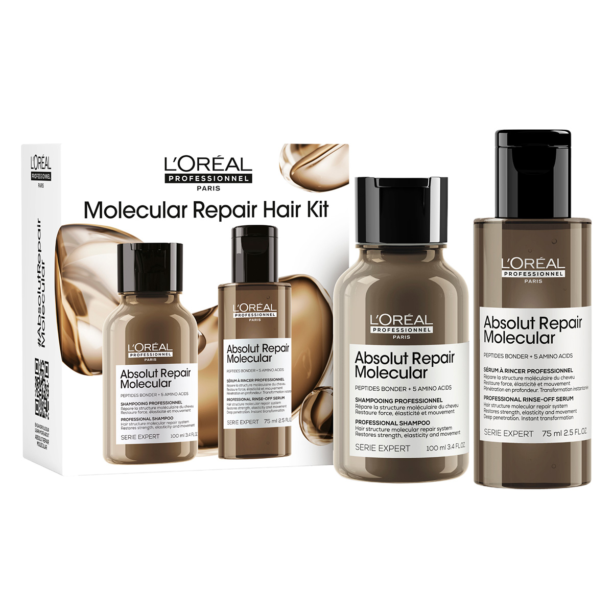 Pack Absolut Repair L'Oréal Professionnel Shampoo 100ml + Tratamiento ...