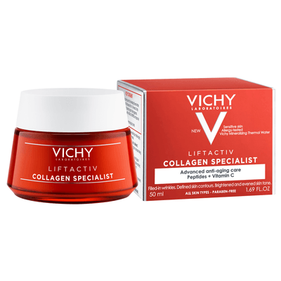 Crema Anti-edad Vichy Liftactiv Collagen Specialist 50ml, descubrilo en mibelleza.uy