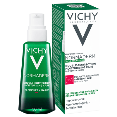 Crema Doble Corrección Vichy Normaderm Phytosolution 50ml, descubrilo en mibelleza.uy