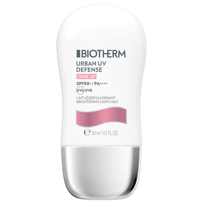 Pre Base Biotherm Urban UV Defense Brightening Light Milk FPS50+, descubrilo en mibelleza.uy