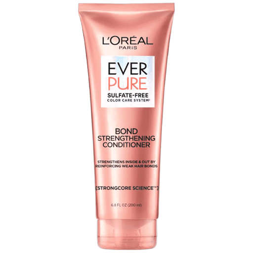 Llegó la línea revolucionaria EverPure Bond Strengthening de L'Oreal, diseñada para reparar y recuperar la fuerza del cabello en solo 6 usos. Su fórmula única fortalece el pelo reforzando los enlaces débiles, gracias a la avanzada tecnología bonding. Este acondicionador no solo limpia suavemente el cabello, sino que también lo fortalece reforzando los enlaces débiles.