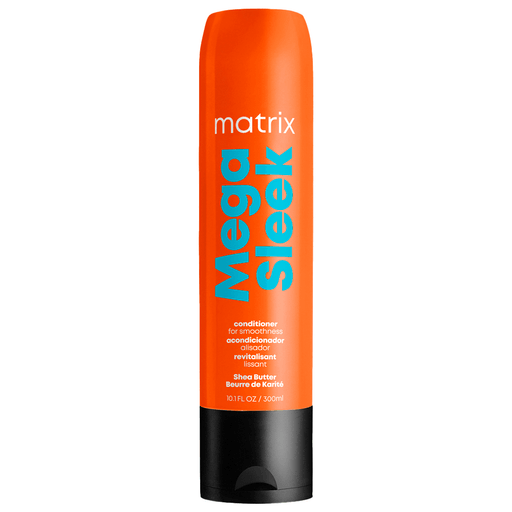 Acondicionador con manteca de karité para mejorar el cabello rebelde y con frizz.