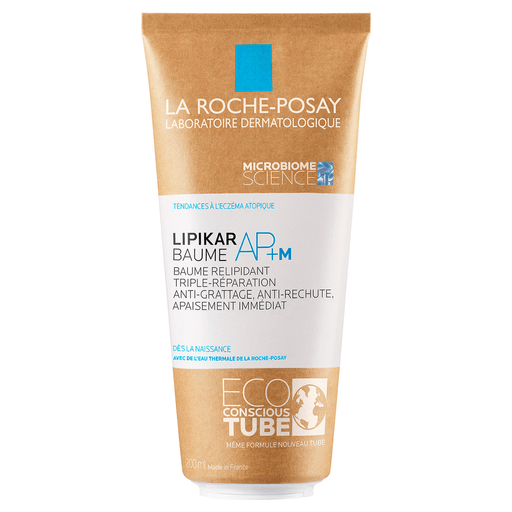 Bálsamo La Roche Posay ideal para piel muy seca, atópica con ezcema y con tendencia alérgica. Con triple eficacia reparadora, calma de inmediato, reduce la comezón y previene recaídas.