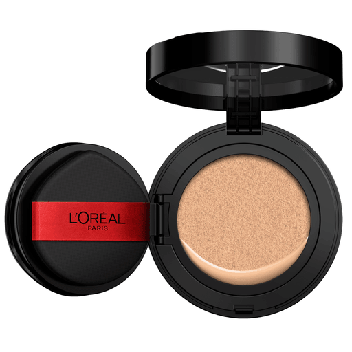 Conocé la nueva Infaillible 24H Air Wear Cushion Foundation de L’Oréal Paris, una base líquida contenida en una esponja compacta para una aplicación práctica y uniforme. Su aplicador aterciopelado permite difuminar fácilmente el producto, logrando alta cobertura con acabado mate natural y sensación liviana. Su fórmula Oil Control es resistente al agua, sudor y transferencia para un maquillaje de larga duración.