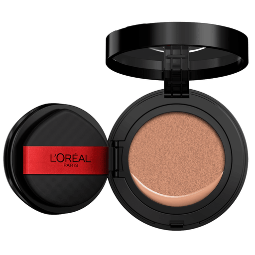 Conocé la nueva Infaillible 24H Air Wear Cushion Foundation de L’Oréal Paris, una base líquida contenida en una esponja compacta para una aplicación práctica y uniforme. Su aplicador aterciopelado permite difuminar fácilmente el producto, logrando alta cobertura con acabado mate natural y sensación liviana. Su fórmula Oil Control es resistente al agua, sudor y transferencia para un maquillaje de larga duración.