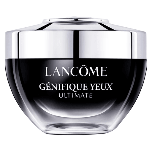 Génifique Yeux Ultimate Dual-Repair ayuda a reparar los signos visibles del envejecimiento en el contorno de los ojos. Su fórmula con Beta Glucano-CM, Enoxolona y Cafeína reduce ojeras y arrugas, revitaliza la mirada y deja la piel más suave, luminosa y visiblemente rejuvenecida.