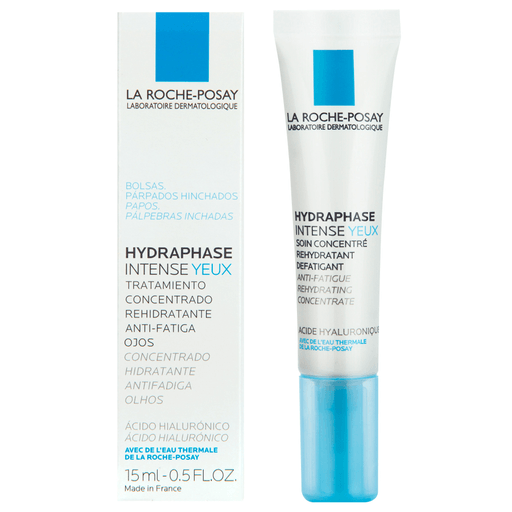 El hidratante de ojos Hydraphase La Roche-Posay es un tratamiento rehidratante intensivo con una fórmula reforzada con fragmentos de ácido hialurónico para una doble acción.