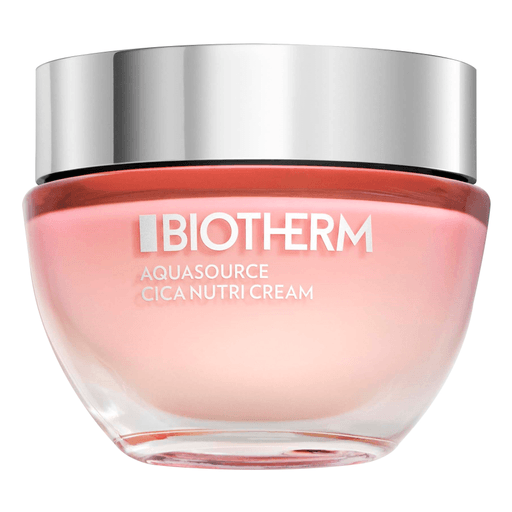 Conseguí una piel suave y tersa en un solo paso con la Crema Nutritiva Biotherm Aquasource Cica. Esta crema hidratante facial para piel seca proporciona una hidratación intensa y duradera hasta por 48 horas, dejando tu cutis terso y radiante.