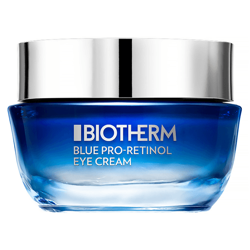 Biotherm Blue Pro-Retinol es la crema para ojos perfecta para combatir arrugas y líneas de expresión en el contorno ocular. Su fórmula, enriquecida con Pro-Retinol de origen natural y el poder regenerador del agua termal de Biotherm, ayuda a revitalizar la mirada de manera efectiva y delicada. Su textura ligera y refrescante se absorbe al instante, proporcionando hidratación, suavidad y un aspecto visiblemente más joven.