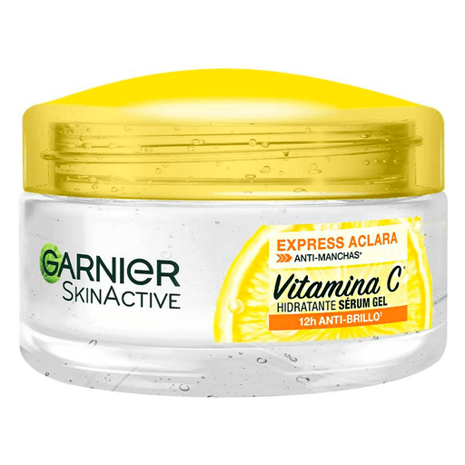 Disfrutá de una piel hidratada y sin brillo por hasta 12 horas con esta crema Garnier Gel Express Aclara.