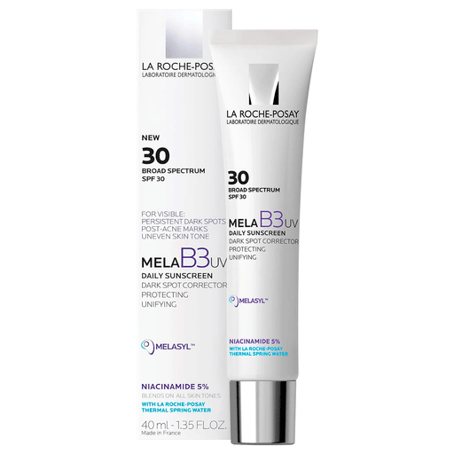Esta crema hidratante diaria protectora y correctora con FPS30 ayuda a proteger la piel contra los signos visibles del daño solar causado por la exposición a los rayos UVA y UVB. Desarrollado con Melasyl, el ingrediente más nuevo y exclusivo de La Roche-Posay, y un 5% de niacinamida, también ayuda a mejorar la apariencia de las manchas oscuras.