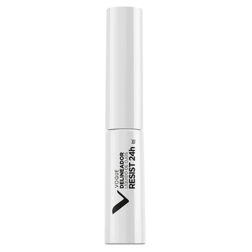 El Delineador Líquido Vogue Resist cuenta con una fórmula de alta duración, con hasta 24 horas de resistencia. A prueba de agua y sudor, ideal para mantener un acabado impecable en cualquier ocasión.
