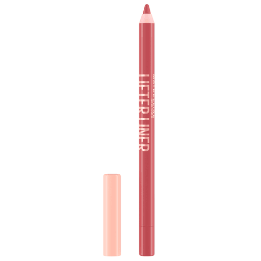 Maybelline New York Lifter Liner es un lápiz de labios que da forma al contorno de los labios. La fórmula cremosa dura todo el día y hace que los labios no se sientan secos y es fácil de aplicar.