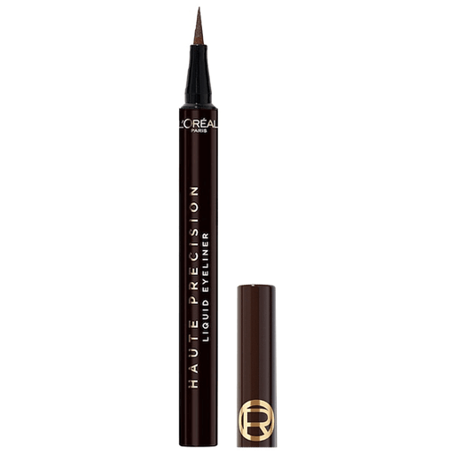 El delineador de ojos L'Oréal Paris Haute Precision combina precisión, intensidad y larga duración para un maquillaje impecable. Su punta ultrafina y acolchonada de 0,01mm permite un control excepcional y trazos precisos con facilidad, mientras que su fórmula de alta pigmentación proporciona un color intenso y definido que dura hasta 24 horas. Además, es resistente al agua, no se corre y se aplica suavemente, siendo ideal para crear desde líneas delicadas hasta looks más impactantes con acabado profesional.