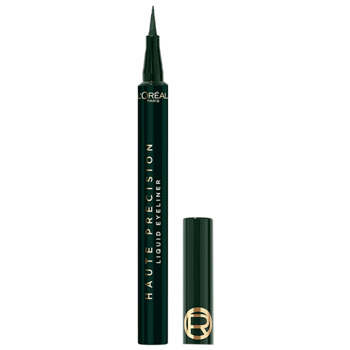 El delineador de ojos L'Oréal Paris Haute Precision combina precisión, intensidad y larga duración para un maquillaje impecable. Su punta ultrafina y acolchonada de 0,01mm permite un control excepcional y trazos precisos con facilidad, mientras que su fórmula de alta pigmentación proporciona un color intenso y definido que dura hasta 24 horas. Además, es resistente al agua, no se corre y se aplica suavemente, siendo ideal para crear desde líneas delicadas hasta looks más impactantes con acabado profesional.
