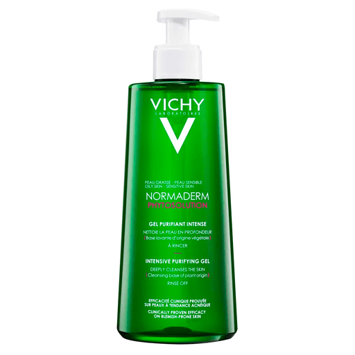 Gel limpiador de origen vegetal, compuesto por agentes espumantes que purifican en profundidad la piel sin dañarla.