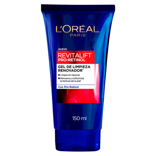 Descubrí el nuevo gel de limpieza renovador Revitalift con Pro-Retinol de L´Oréal para limpiar profundamente mientras combate los signos del envejecimiento.