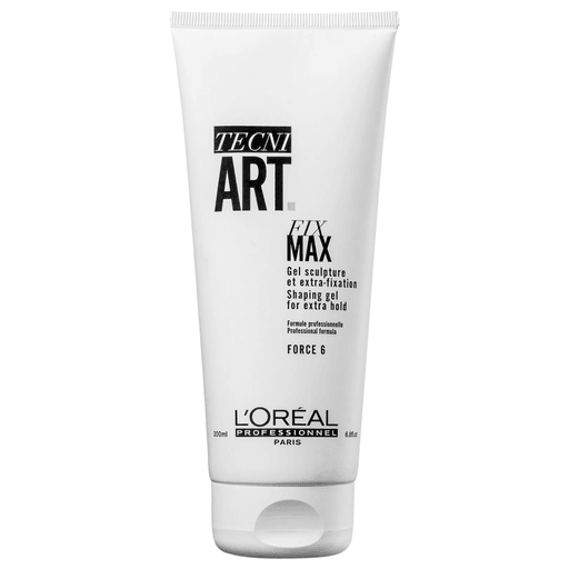 L’Oréal Professionnel Tecni.ART Fix Max Gel es perfecto para un peinado con fijación extrema sin perder suavidad y brillo.