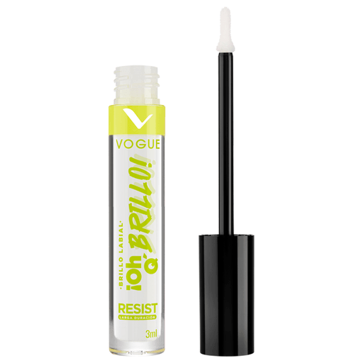 Hacé que tus labios brillen por horas con este brillo Resist Oh Q´ Brillo de Vogue para labios. Ayuda a mantener el color por hasta 10 horas, con una suave sensación no pegajosa.