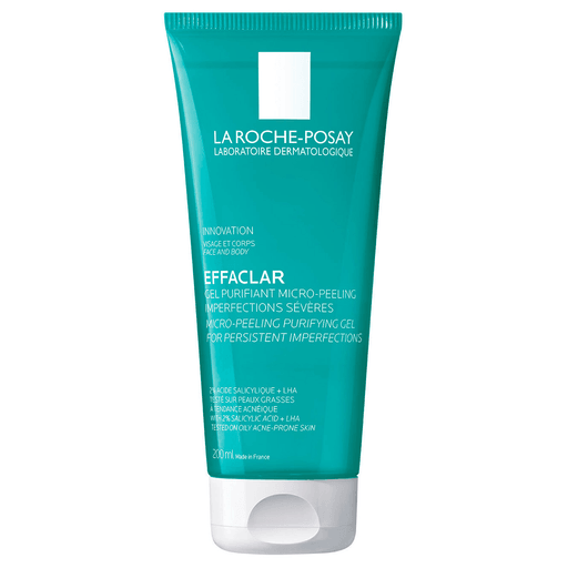 Effaclar gel de La Roche-Posay es un gel de higiene para pieles mixtas a grasas.