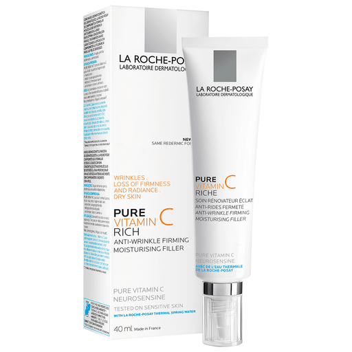 Pure Vitamina C Riche reduce las arrugas y difumina las irregularidades. Ideal para piel seca.