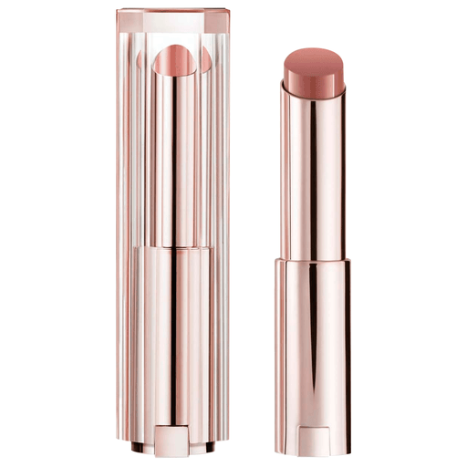 El bálsamo labial Lip Idôle Butterglow contiene al menos un 12% de escualano y ceramidas para una hidratación durante 24 horas, a la vez que aporta a tus labios un color radiante y un brillo instantáneo.