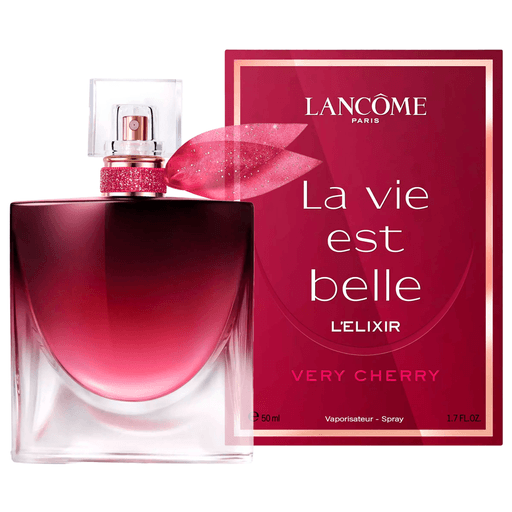 La Vie est Belle L'Elixir Very Cherry celebra todas las facetas de tu esencia, sin reservas, con intensidad y con absoluta libertad. Viví sin complejos, con autenticidad y con una seguridad en ti misma irresistible.