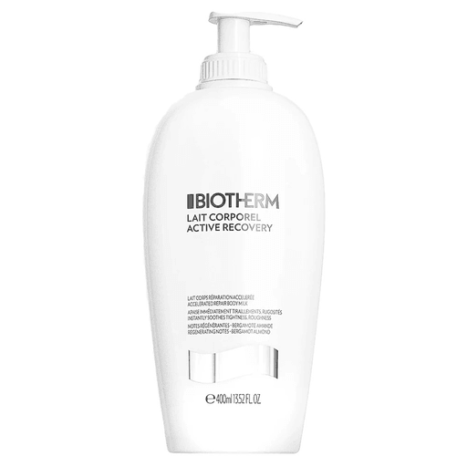 La Leche Corporal Biotherm Active Recovery de 400ml ofrece una hidratación intensa y reparación acelerada para la piel con una fórmula enriquecida con Biotech Plankton™, Pro-Vitamina B5, Vitamina B3 y Vitamina E. Su textura ligera y de rápida absorción ayuda a restaurar la barrera cutánea en solo una hora, dejando la piel suave y protegida. Su fragancia cítrica revitalizante brinda una experiencia sensorial única.
