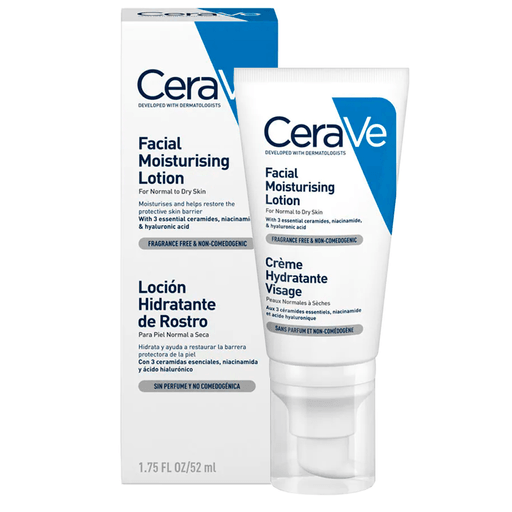 Hidrata y ayuda a restaurar la barrera protectora de la piel de la cara y el cuello.