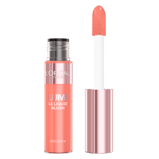 El Rubor Líquido Lumi Liquid Blush de L'Oreal Paris aporta un toque de color fresco y luminoso con una fórmula de alta pigmentación y textura ligera que se difumina fácilmente para un acabado natural y radiante.