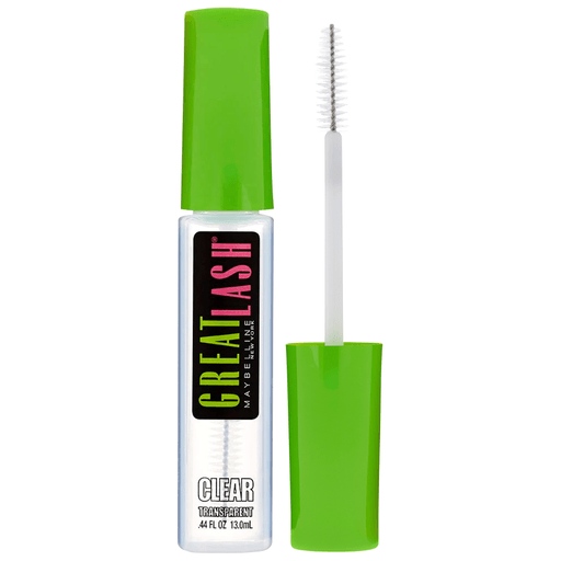 Máscara de pestañas en gel transparente para controlar las pestañas y cejas rebeldes.