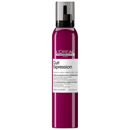 El Mousse en Crema 10 en 1 te dejará un cabello hidratado, definido y protegido.