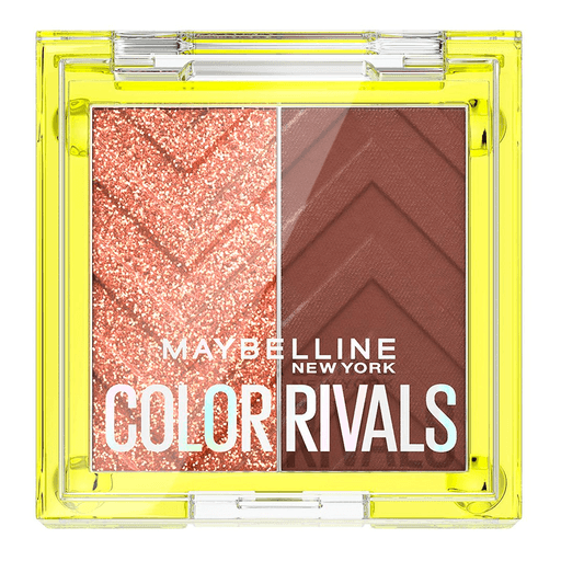 Disfrutá de looks únicos, atrevidos y divertidos con Color Rivals Shadow Duo de Maybelline, el secreto para desbloquear el contraste de color en el maquillaje de ojos.