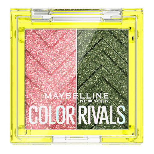 Disfrutá de looks únicos, atrevidos y divertidos con Color Rivals Shadow Duo de Maybelline, el secreto para desbloquear el contraste de color en el maquillaje de ojos.