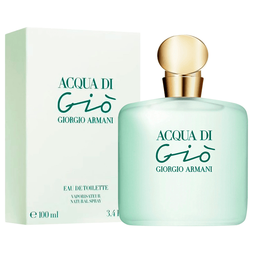Acqua di Giò Femme de Giorgio Armani es una bocanada de aire fresco que aporta serenidad y bienestar a quien lo huele. Los exóticos aromas florales de Acqua di Giò, fusionados con sus suaves matices frutales, crean una sensación cálida y delicada que logra hacer que viajes por un instante al increíble paisaje en el que se inspira el perfume. Pese a su frescura, está cargado de sofisticación e impregnado de una sencillez  pura y limpia.