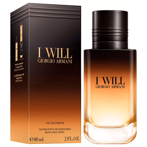 Giorgio Armani I Will EDP es una nueva interpretación de la masculinidad: intensa y sofisticada, celebra la fuerza, la confianza y la determinación. Una fragancia oriental amaderada decidida para hombre, con un carácter distintivo que deja una estela elegante e inconfundible.