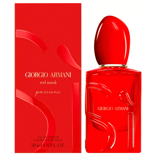 Redescubrí la pasión sensual con Sì Passione Red Musk EDP, el perfume que te ofrece una experiencia sensorial inigualable. Una fragancia para la mujer apasionada de hoy que sigue su corazón, baila a su propio ritmo y vive para lo que resuena profundamente.