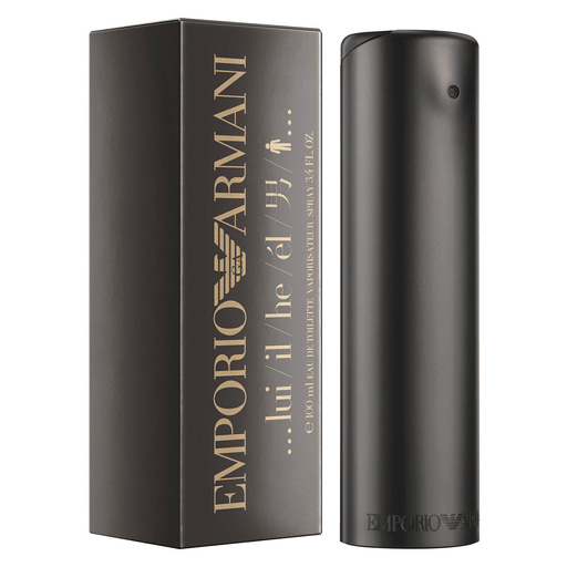 Emporio Armani He EDT es una fragancia masculina clásica y atemporal que combina frescura y calidez con notas de yuzu, almizcle y vetiver, ideal para el hombre moderno, elegante y seguro de sí mismo.