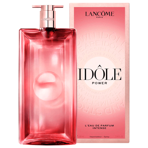 El perfume de rosas y jazmín de mujer Idôle Power Intense Eau de Parfum de Lancôme es la fragancia de la generación de mujeres listas para conquistar el mundo. El perfume de las futuras líderes del mañana. Un aroma floral que acompaña a las mujeres fuertes, empoderadas y que influyen en el camino de las demás.