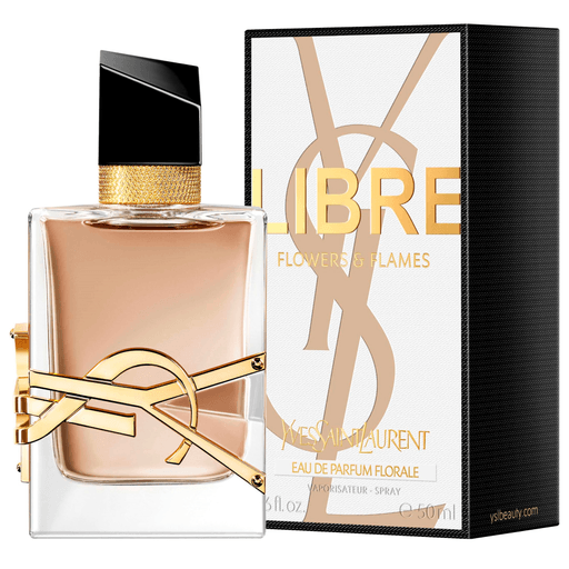 Libre Flowers & Flames es una nueva explosión floral seductora, una interpretación cálida, sensual y soleada de Libre. En el corazón de la fragancia floral florece una flor de cocotero cremosa y soleada, fundida con una flor de lirio picante y solar. Bajo esta intensa y ardiente esencia floral, una base de rica vainilla ofrece una calidez sensual y una duración inolvidable. Una flor de libertad infinita. Las flores nunca han sido tan atractivas.
