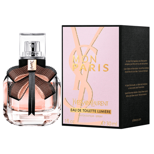 El nuevo Mon Paris Eau de Toilette Lumière es como un ramo de flores en la ciudad del amor. Es una nueva versión deslumbrante del clásico aroma de Mon Paris.