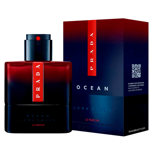 Luna Rossa Ocean Parfum de Prada es una fragancia que invita a ir más allá, a superar límites y descubrir nuevos horizontes, creada con la convicción de que si utilizamos la tecnología como una extensión de nosotros mismos podemos lograr cosas que, de lo contrario, serían imposibles.