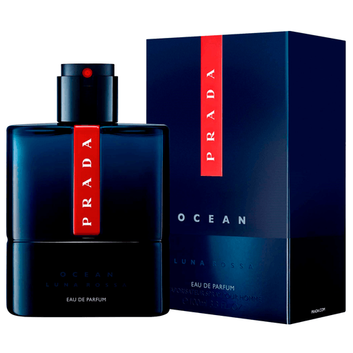 Luna Rossa Ocean EDP, la nueva fragancia masculina intensa de Prada. El aroma de un viaje poderoso y transformador que abre nuevos horizontes. Creado con la convicción de que con la tecnología como una extensión de nosotros mismos, podemos superar nuestros límites, reevaluar lo posible y mejorar nuestro rendimiento.
