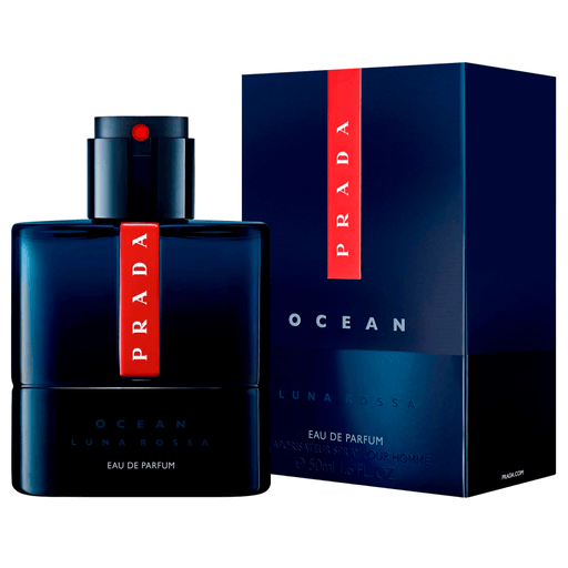 Luna Rossa Ocean EDP, la nueva fragancia masculina intensa de Prada. El aroma de un viaje poderoso y transformador que abre nuevos horizontes. Creado con la convicción de que con la tecnología como una extensión de nosotros mismos, podemos superar nuestros límites, reevaluar lo posible y mejorar nuestro rendimiento.