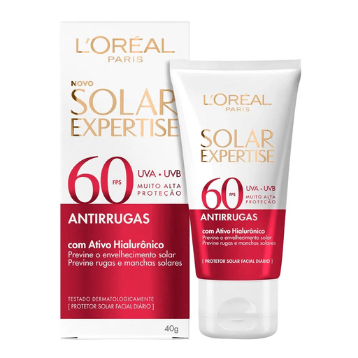 Este protector solar L'Oréal Paris antiarrugas de textura ultra ligera protege tu piel de los rayos UVA y UVB además de hidratarla. Además es resistente al agua y proporciona 8 horas de hidratación intensa.
