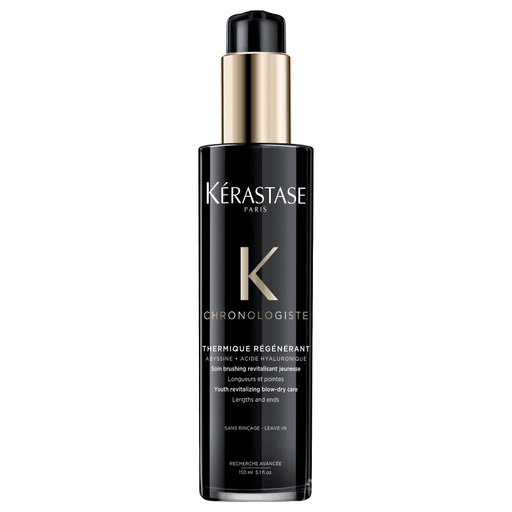 Chronologiste combina una tecnología avanzada de lujo supremo y experiencia sensorial única. Este tratamiento restaurador sublima todo tipo de cabello, desde el cuero cabelludo hasta las puntas.