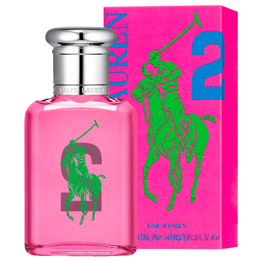 Ralph Lauren presenta la colección Big Pony para mujer. 4 fragancias para las 4 facetas de la feminidad alegre y versátil de la mujer joven. El N°2 Pink es una fragancia sensual y afrutada, para una mujer seductora y espontánea, que sigue su corazón.