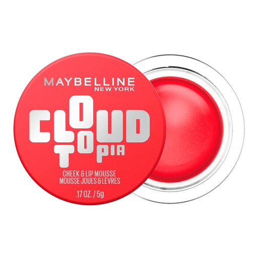Maybelline te da la bienvenida a una nueva dimensión de color. Cloudtopia es la innovadora textura en mousse para mejillas y labios, diseñada para ser ultra-pigmentada pero tan ligera que olvidarás que la llevás puesta.