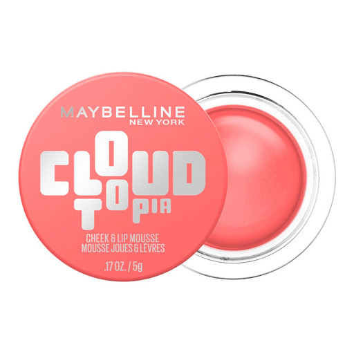Maybelline te da la bienvenida a una nueva dimensión de color. Cloudtopia es la innovadora textura en mousse para mejillas y labios, diseñada para ser ultra-pigmentada pero tan ligera que olvidarás que la llevás puesta.